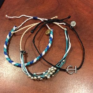 Pura Vida Jewelry - Pura Vida Bracelet Stack of 3 Pura Vida Jewelry - Pura Vida Bracelet Stack of 3